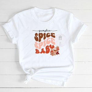 Pumpkin Spice Baby Sublimation, PNG Design, POD Design, Fall, Autumn Digital Clipart, Instant Download!