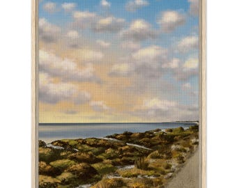 Framed Canvas - 'Golden Hour'