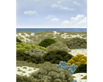 Fine Art Print - 'Sunday (originele kleurstelling)'