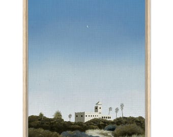 Ingelijste doek: 'Palais Moon (originele kleurstelling)'