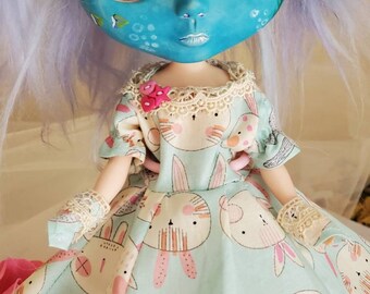 Little Easter dress set for Neo Blythe doll