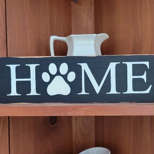 Dog Love Sign, Dog Paw Sign, Pet Sign, Dog Mom, Dog Dad, Pet Decor, Dog Paw Gift, Pet Home Decor