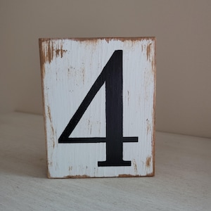 Vintage Number 4 - Etsy