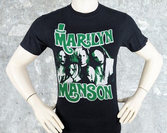 Vintage Marilyn Manson 1995 Winterland We Hate Love T Shirt - Etsy