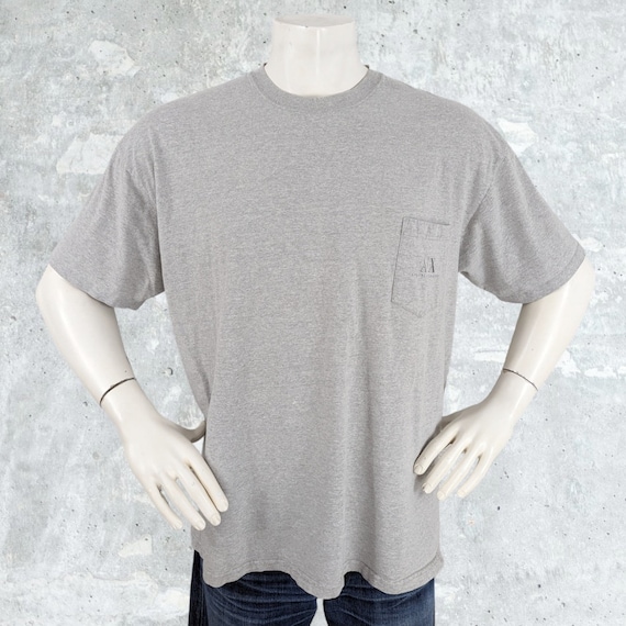 Armani Exchange, Vintage Armani Exchange T Shirt Size XL Single Stitch Tee 1990's 90's Made in the USA