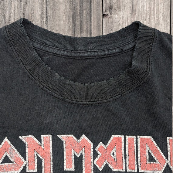 Vintage Iron Maiden T-Shirt Tee 80's 1980's Size … - image 2