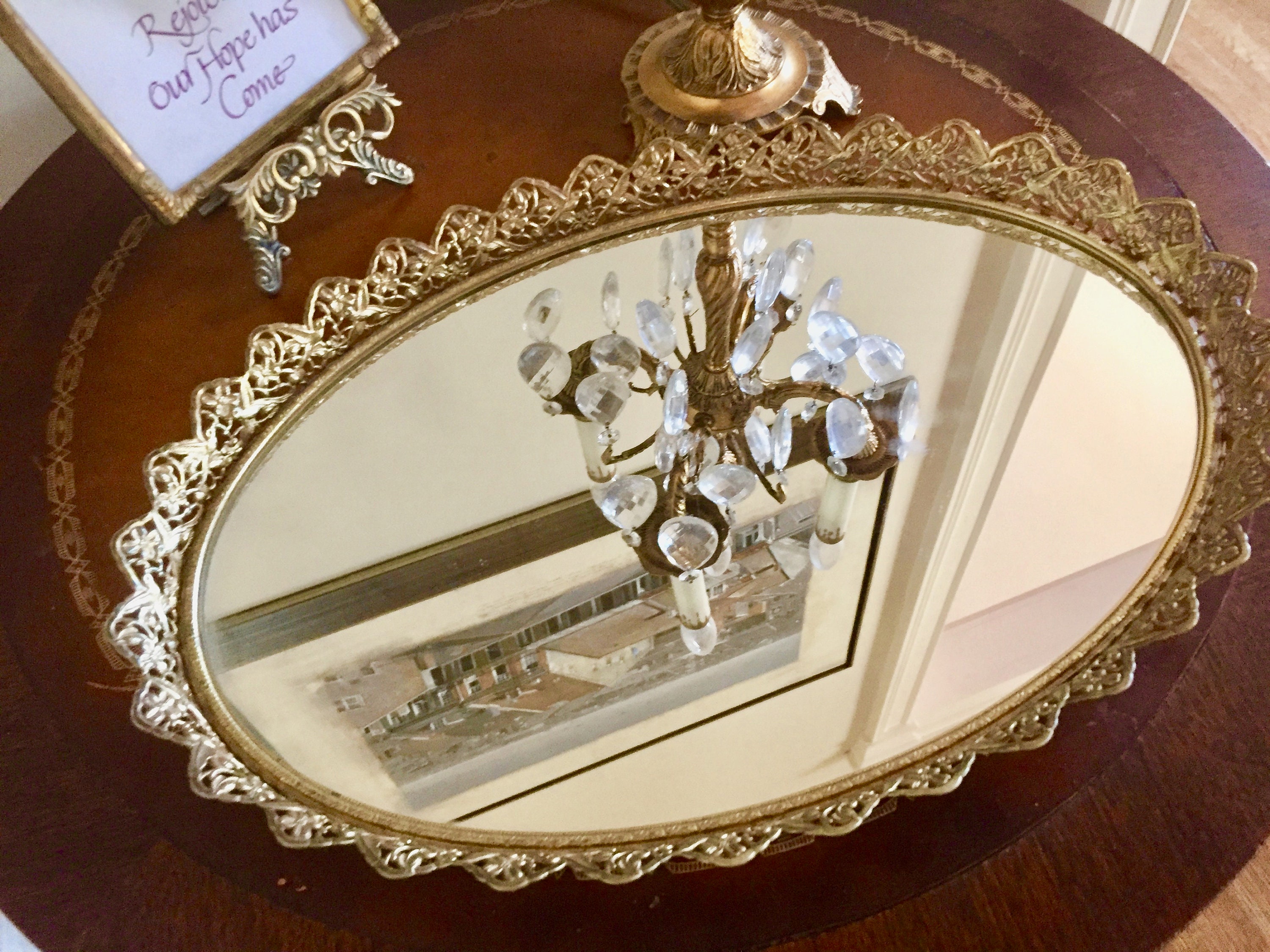 Metal Mirror Vanity Tray at John Gardner blog