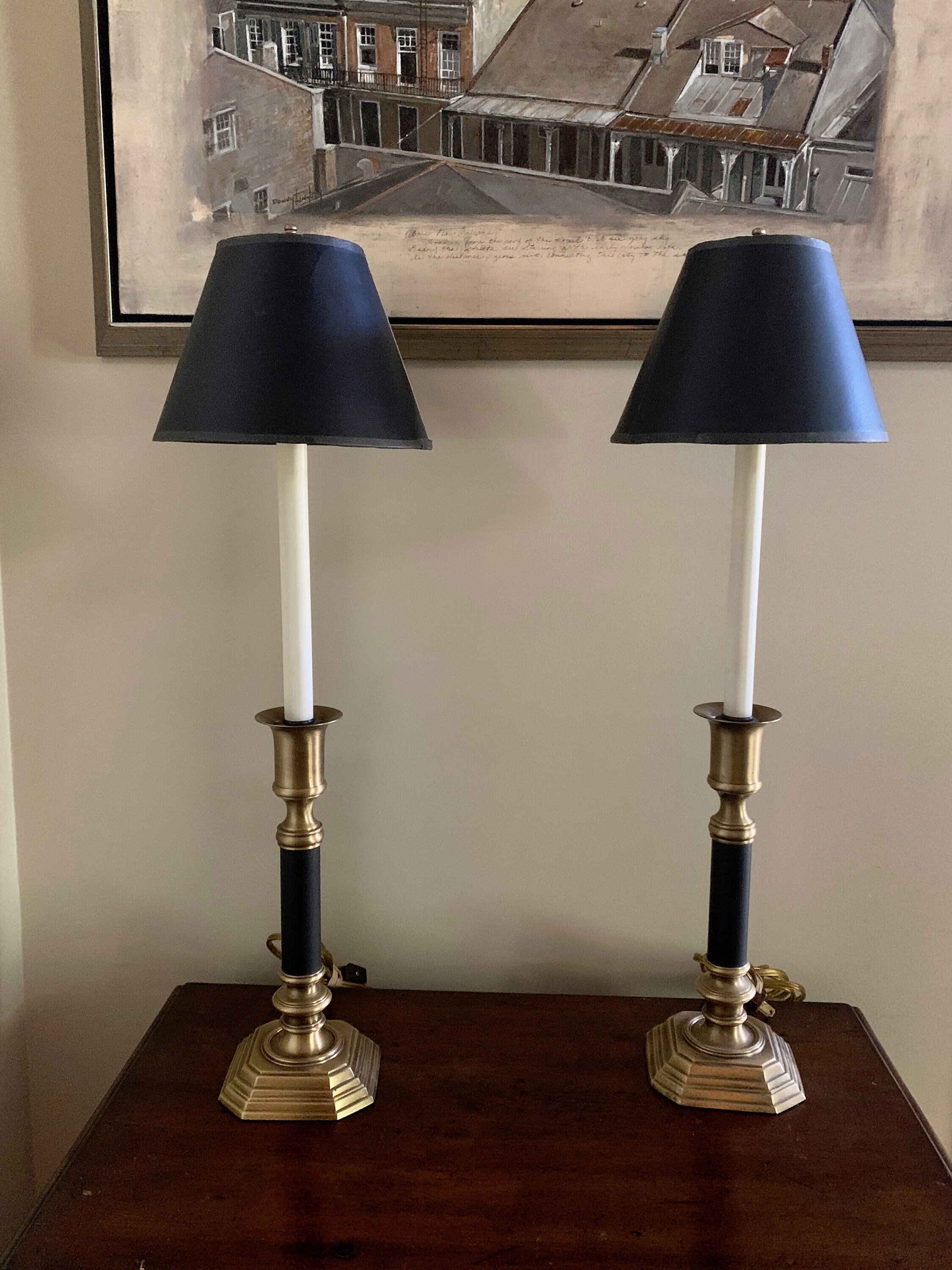 Pair of buffet lamps deals