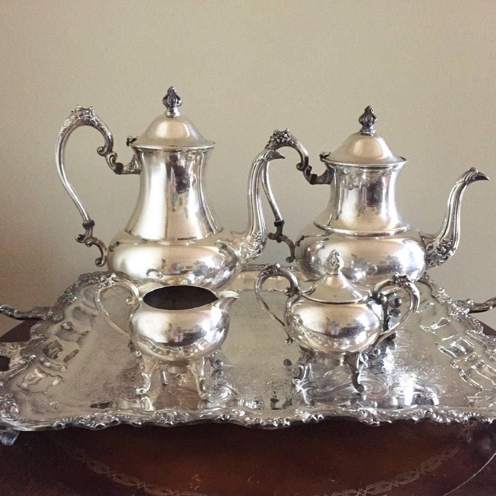 Silver Tea Kettle