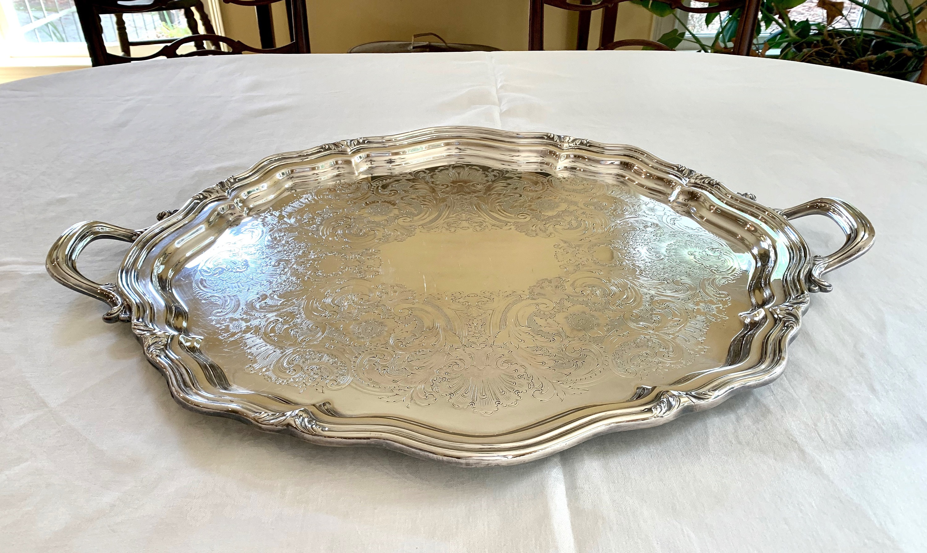 Oval Serving Tray at Leslie Jackson blog