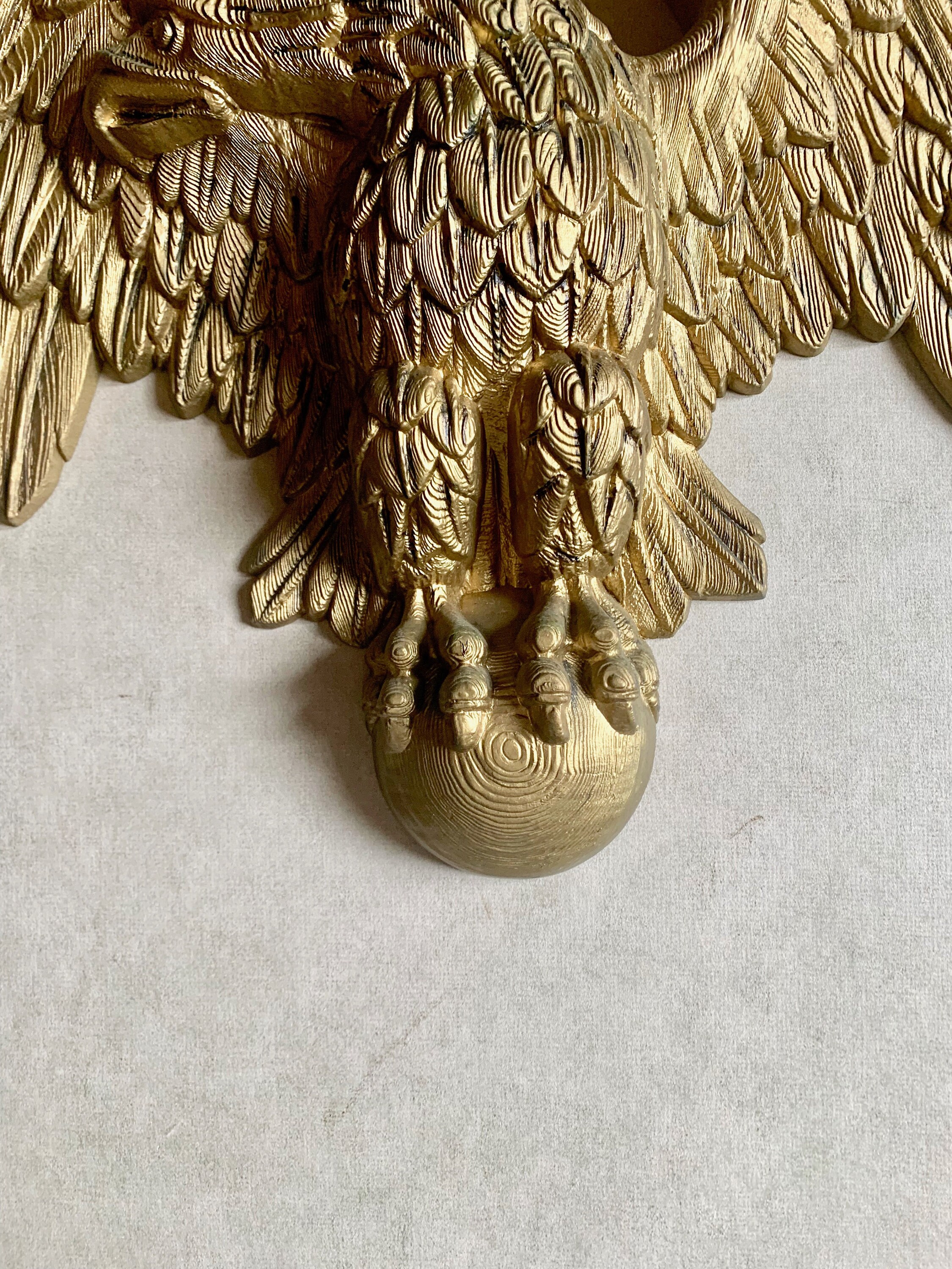 Large Eagle Wall Decor, Burwood Products Vintage Eagle, 24 Inch Eagle