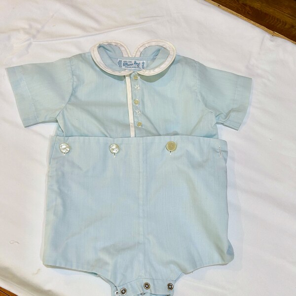 Feltman Brothers Boys Blue Vintage Bloom Bobby Suit main image 1