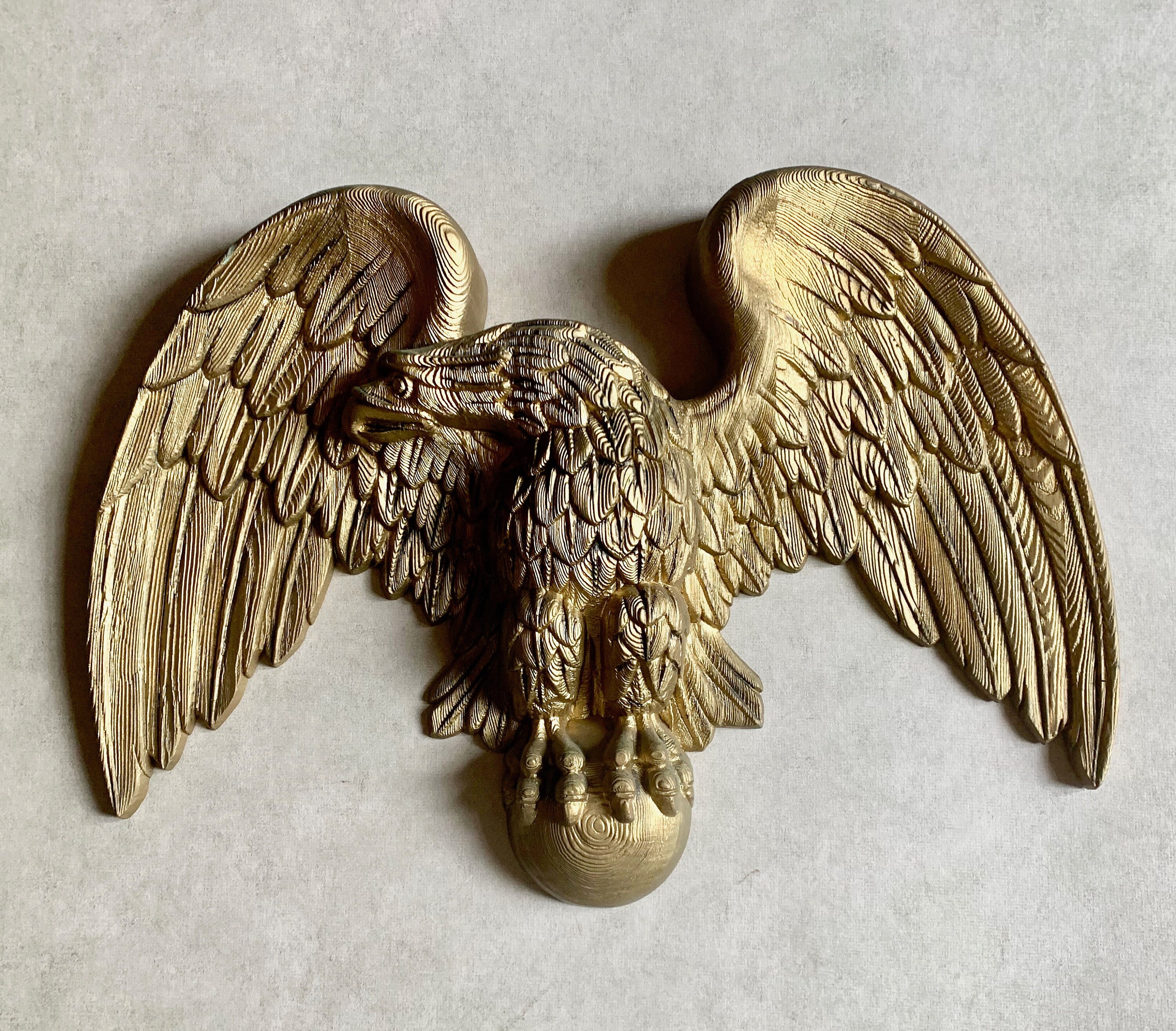 Large Eagle Wall Decor, Burwood Products Vintage Eagle, 24 Inch Eagle