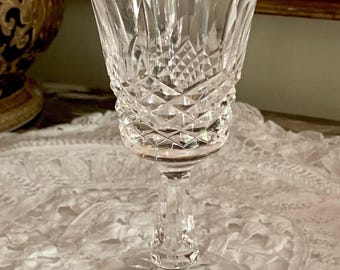 Waterford Kenmare Claret Wine Goblet, Cut Crystal Barware
