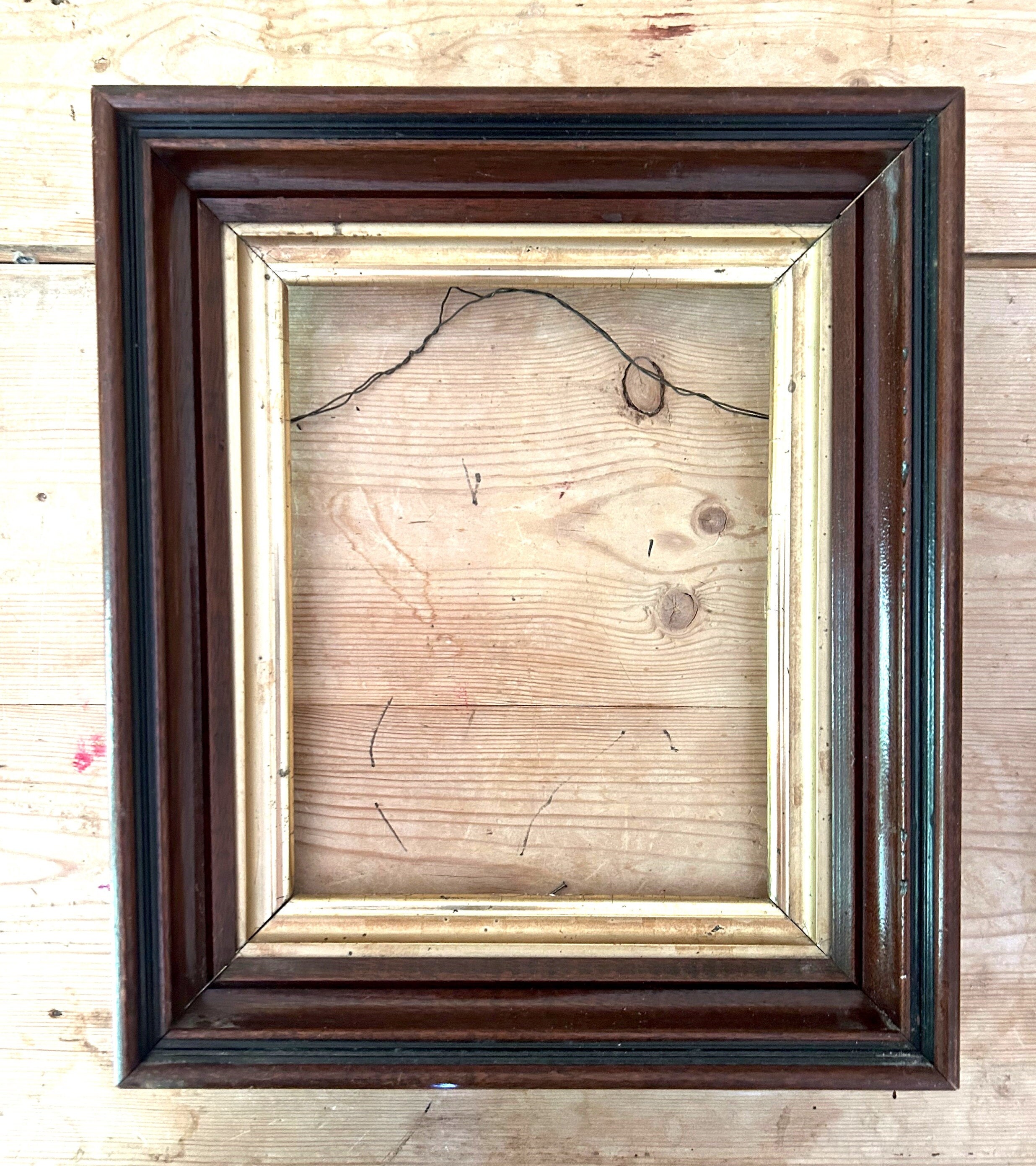 Old Rustic Wooden Frame
