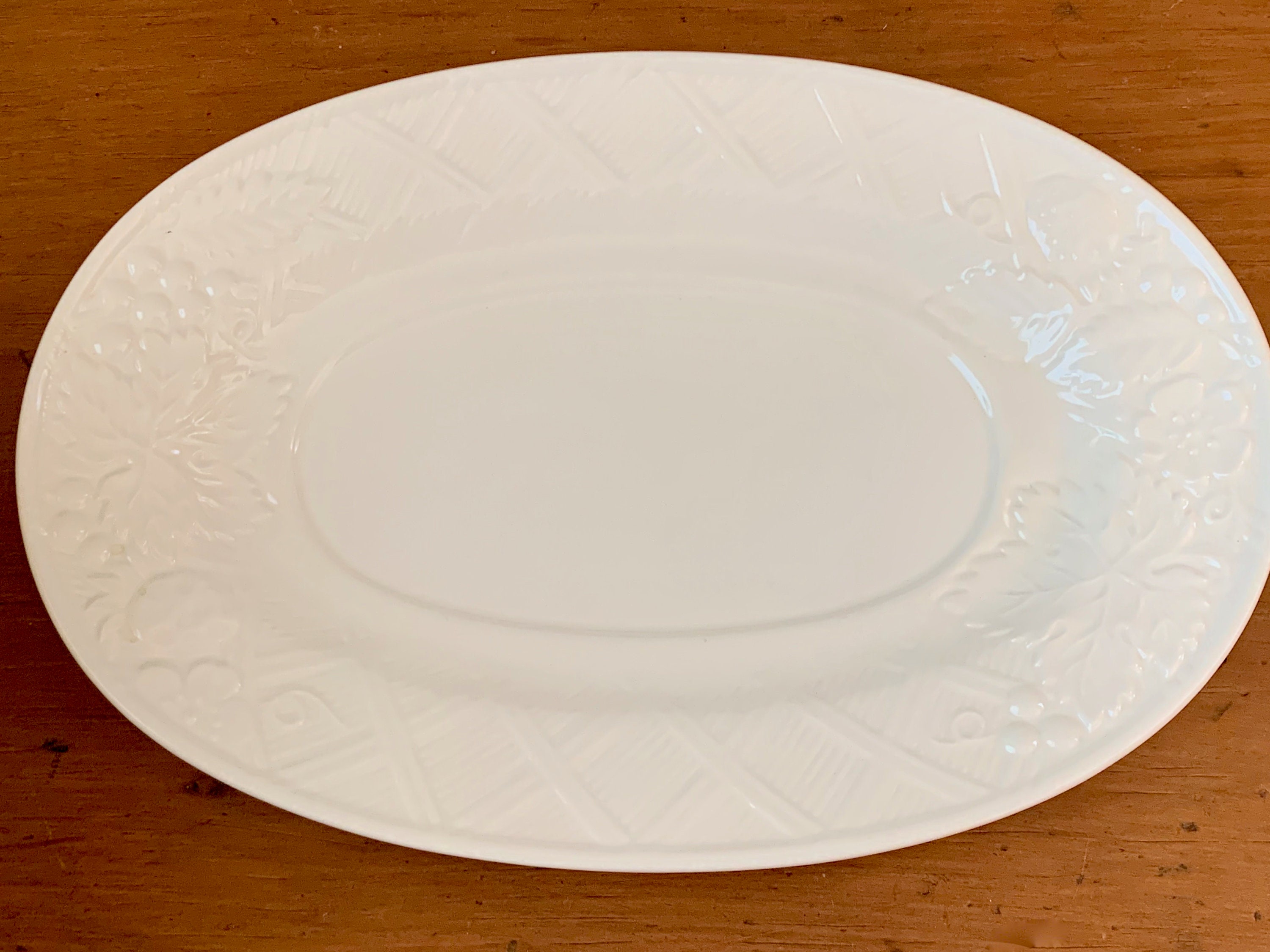 Mikasa English Countryside Gravy Boat with Underplate, Vintage Mikasa