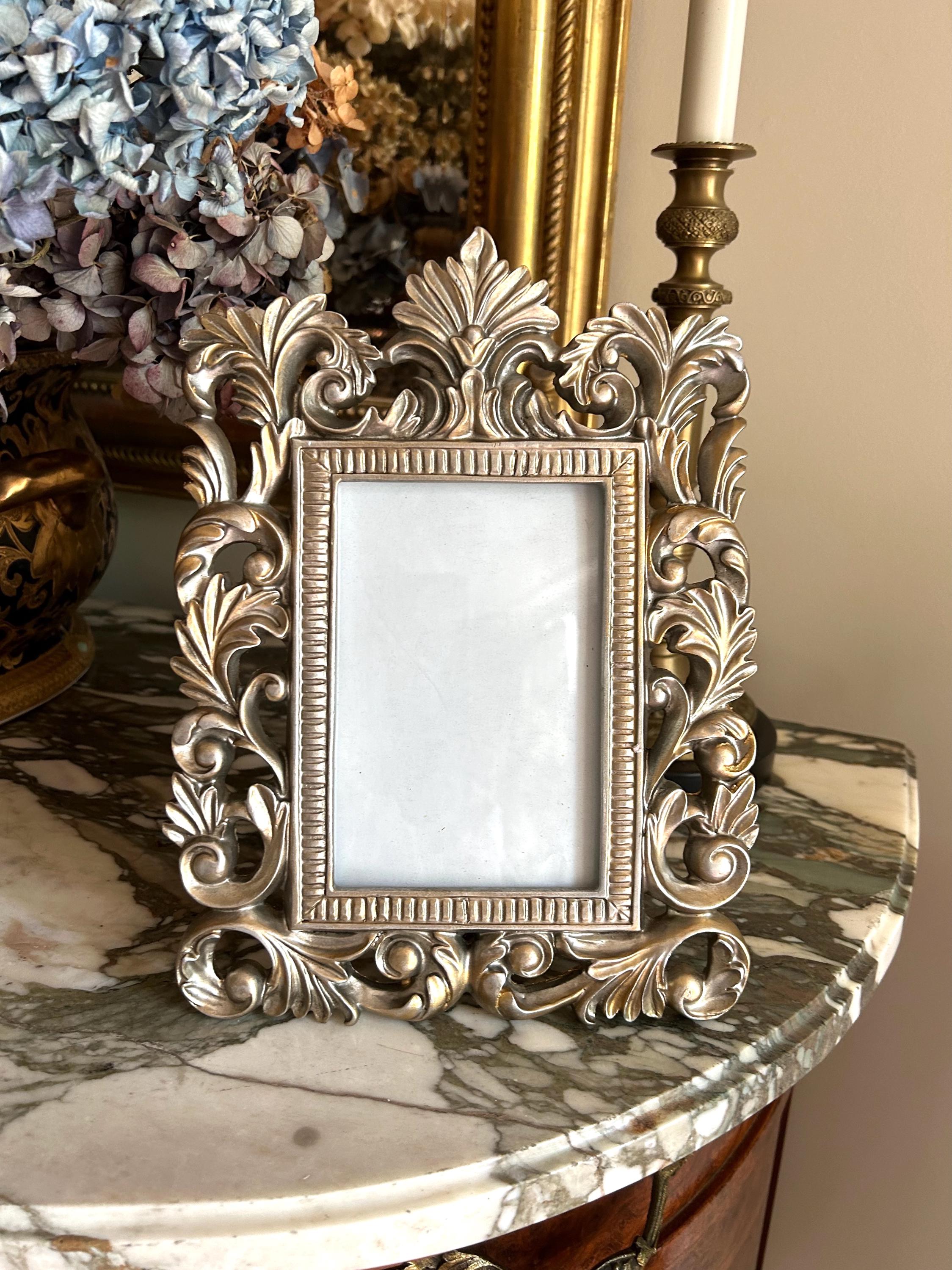 French Style Frame, Vintage 4 X 6 Photo Frame, Light Gold Tone Table Top Horizontal French Frame, Keepsake Picture Frame - Etsy French Style Frame, Vintage 4 X 6 Photo Frame, Light Gold Tone Table Top Horizontal French Frame, Keepsake Picture Frame - Etsy