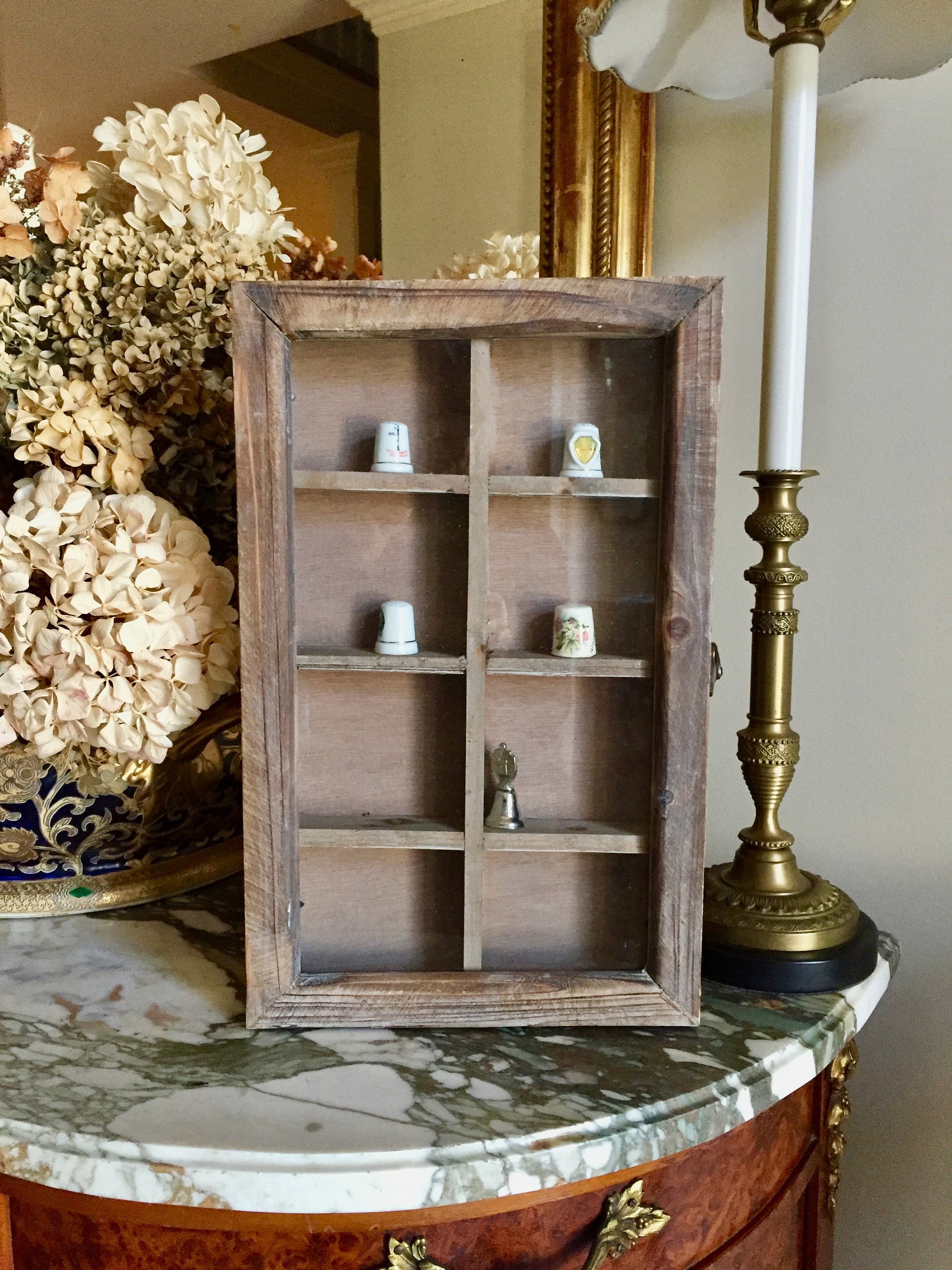 Rustic Wooden Wall Display Vintage Wooden Cubby Wall