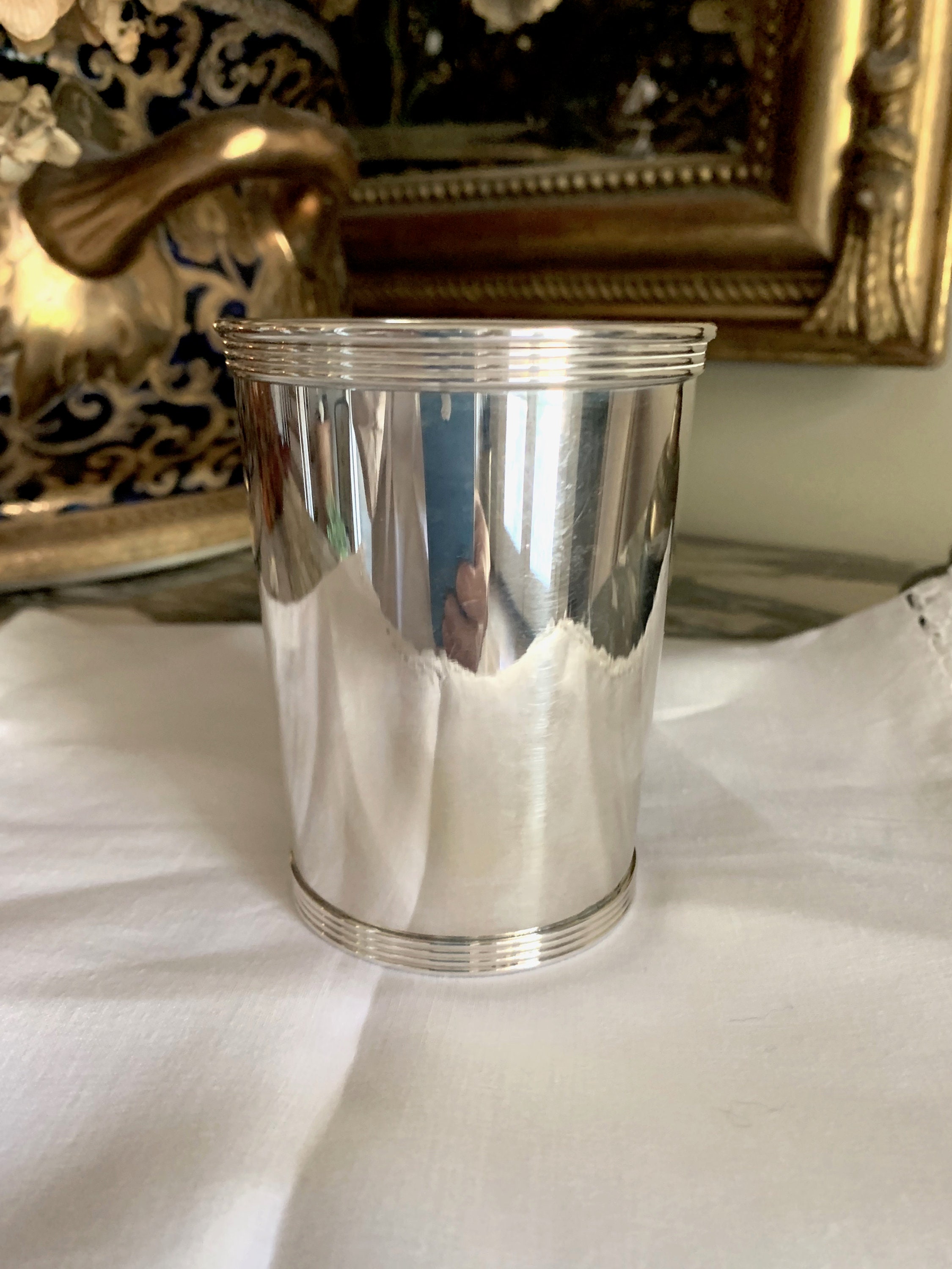Sterling Silver Mint Julep Cup, Alvin Sterling Silver S251 Mint Julep