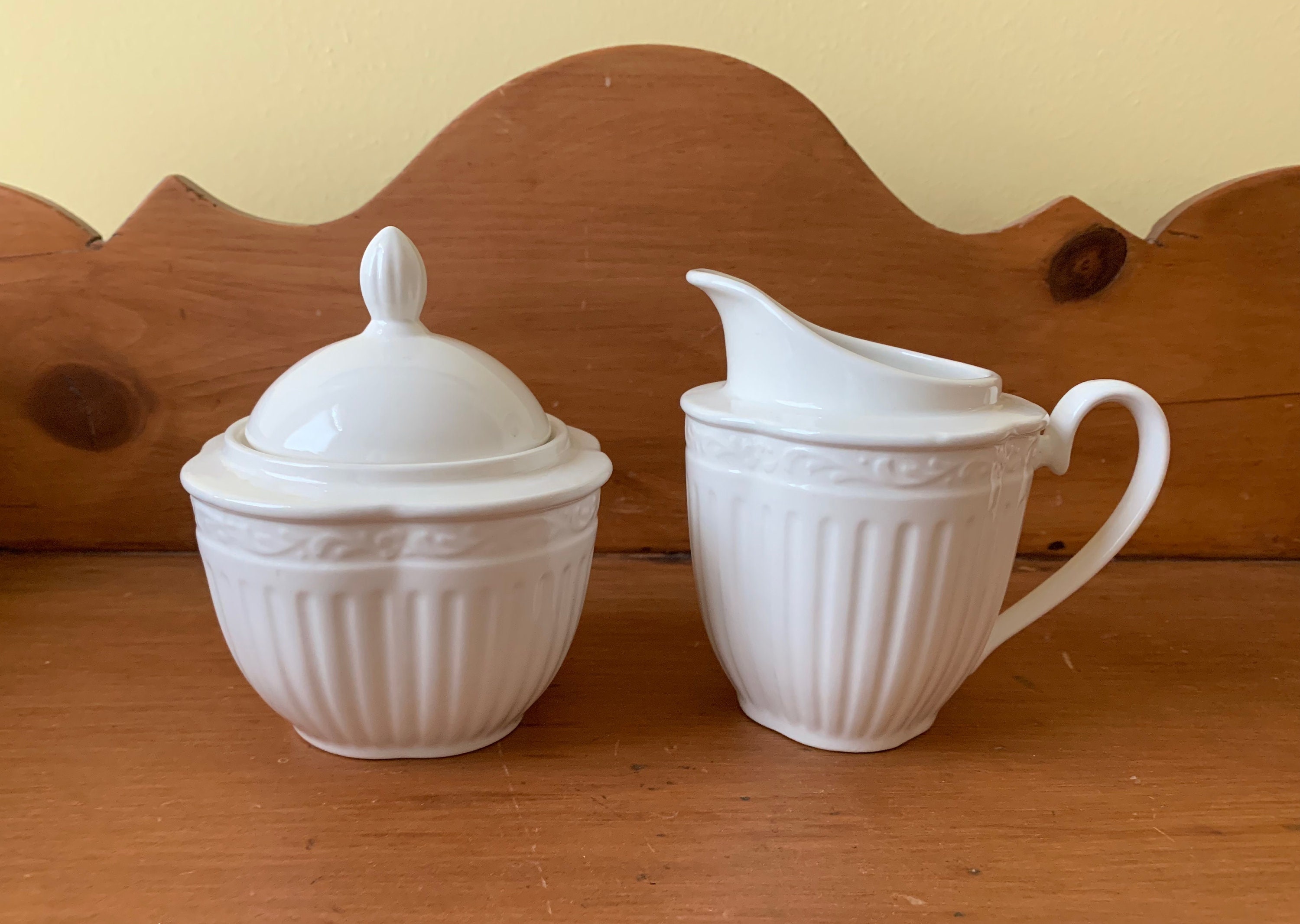 Mikasa Italian Countryside Creamer and Sugar, Replacement China Creamer
