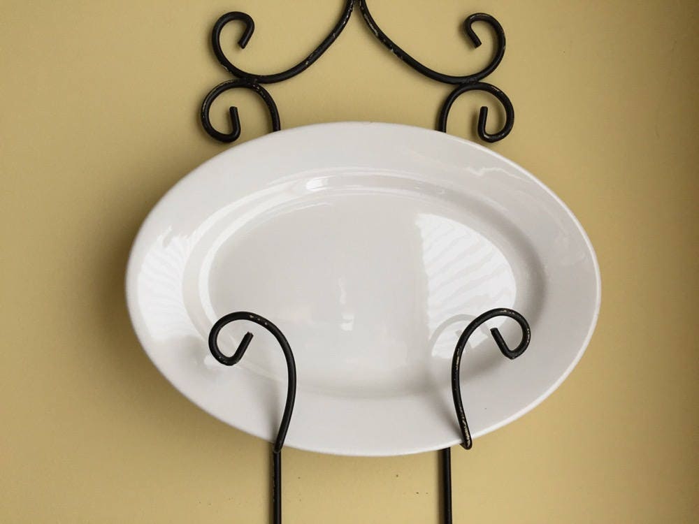 Iron plate store rack wall