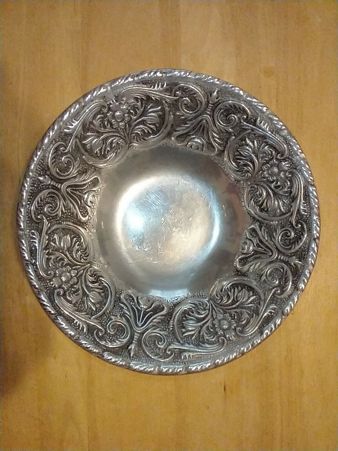 The Wilton Company 9 Pewter Silver Bowl Etsy