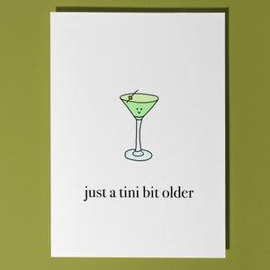 Solo un po' più vecchio (Parte 2) di Eastern Trend Collective. Biglietto di auguri. Biglietto carino. Biglietto di compleanno. Spedizione gratuita