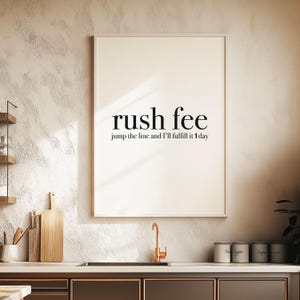 Rush Fee
