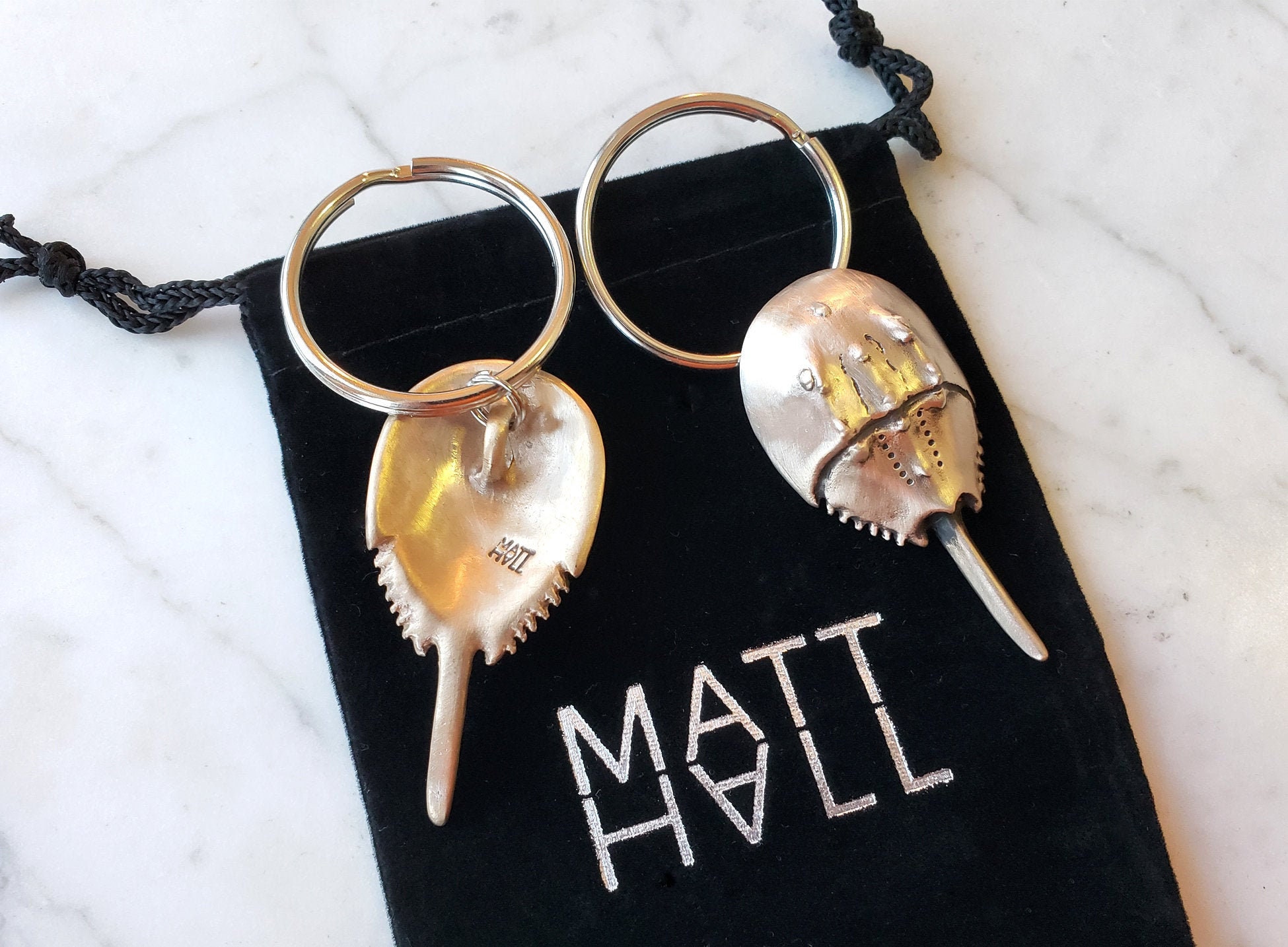 Baby Horseshoe Crab Keychain Etsy