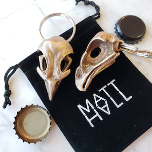 Hawk Skull Bottle Opener