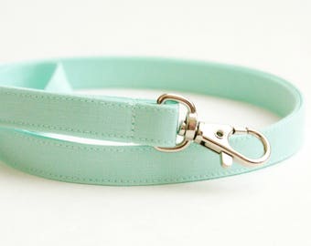 Cute Skinny Mint Lanyard - Solid Color Thin Lanyard - 1/2 Inch Wide Key Lanyard - Key Strap - Teacher Lanyard - 15.5-19.5 In. long - Womens