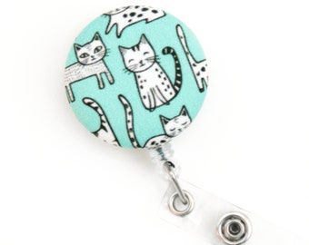 Details about BROWN & WHITE CAT Pearl Accents Retractable Reel ID Badge Holder YOU PICK REEL Details about BROWN & WHITE CAT Pearl Accents Retractable Reel ID Badge Holder YOU PICK REEL