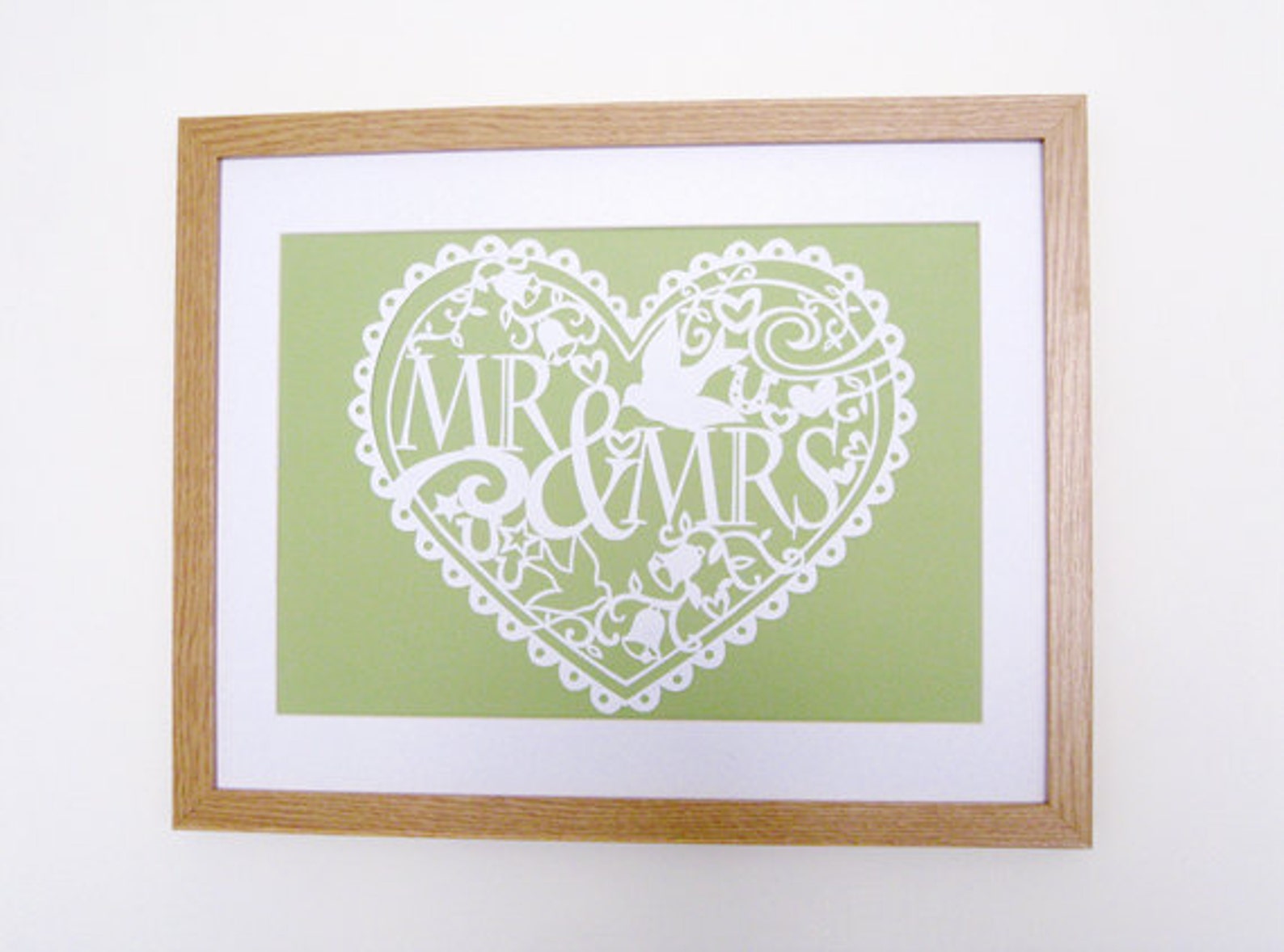 Mrs &amp; Mrs/mr and Mr/ Mrs and Mrs Papercut Template Download - Etsy