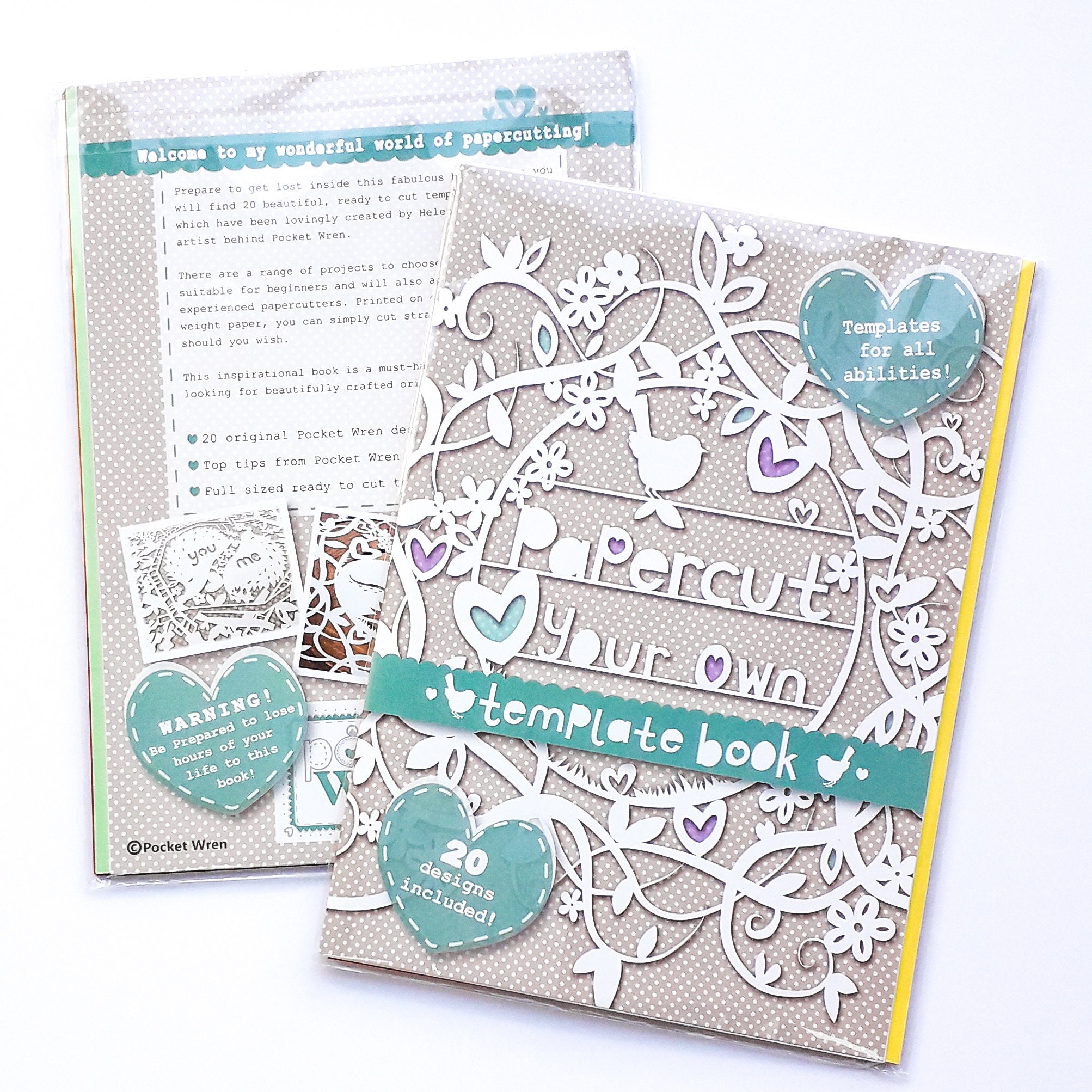 Digital Papercut Your Own Template Book PDF Copy. - Etsy UK