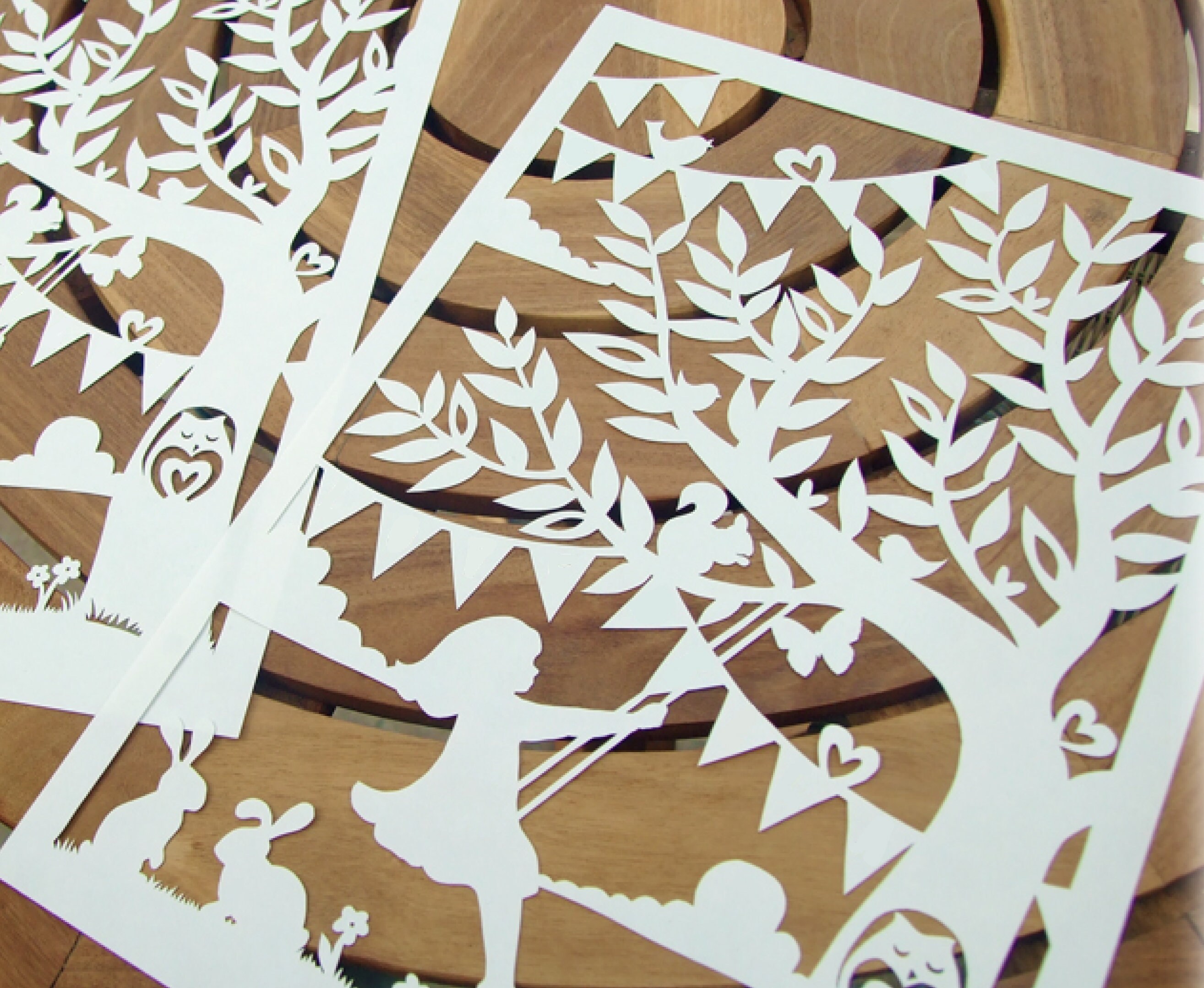 Digital Papercut Your Own Template Book PDF Copy. - Etsy UK