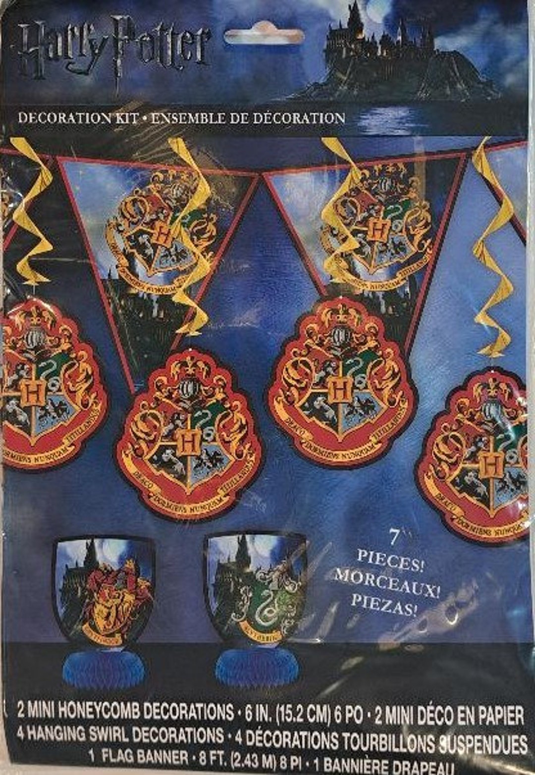 Harry Potter Room Decorating Kit 7 Piece Set Harry Potter Room Decor Kit - Etsy