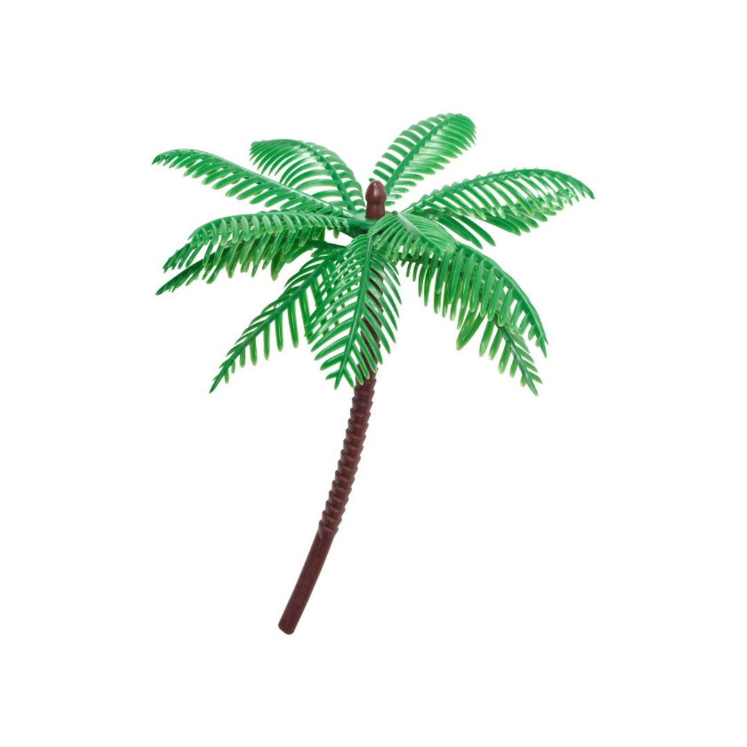 Palm Tree Toppers Tropical Cake Decor Large Palm Trees Decopicsr Plastic 5.45 X 2.65 X 2.75in