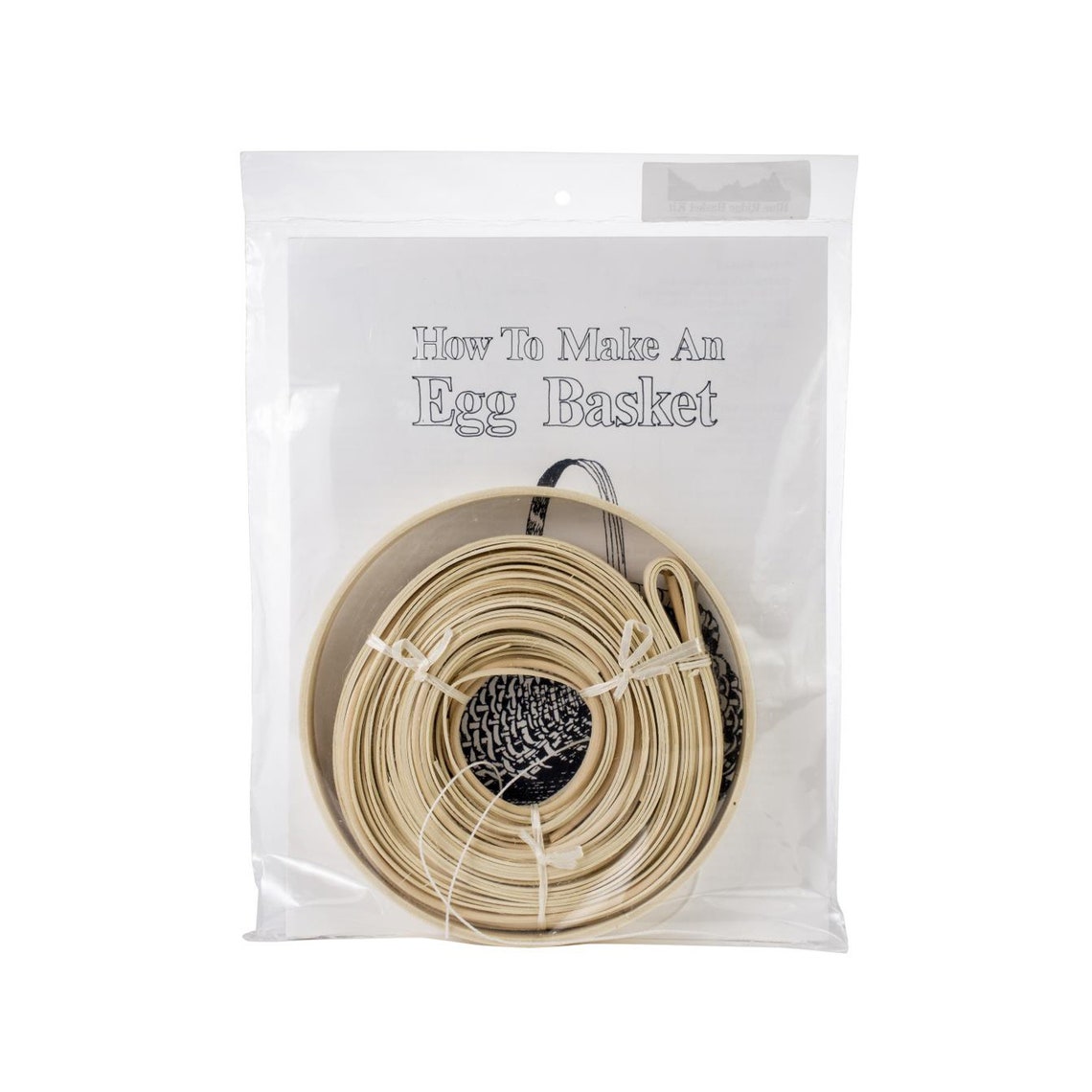 Basketry Kit Basket Making Kit How to Make an Egg Basket Etsy