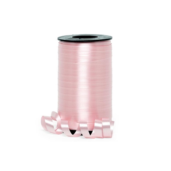 Baby Pink Curling Ribbon | Pink Balloon Ribbon | Light Pink Crimped Curling  Ribbon - 3/8in. x 250 Yds (pm4435639)