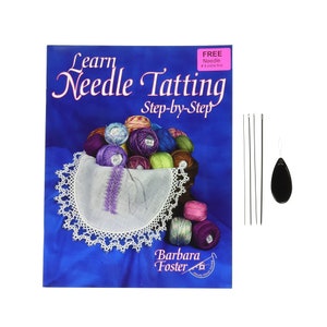 Tatting Craft Kit | Needle Tatting Kit | Learn Needle Tatting Step-by-Step Kit (nmst11p)