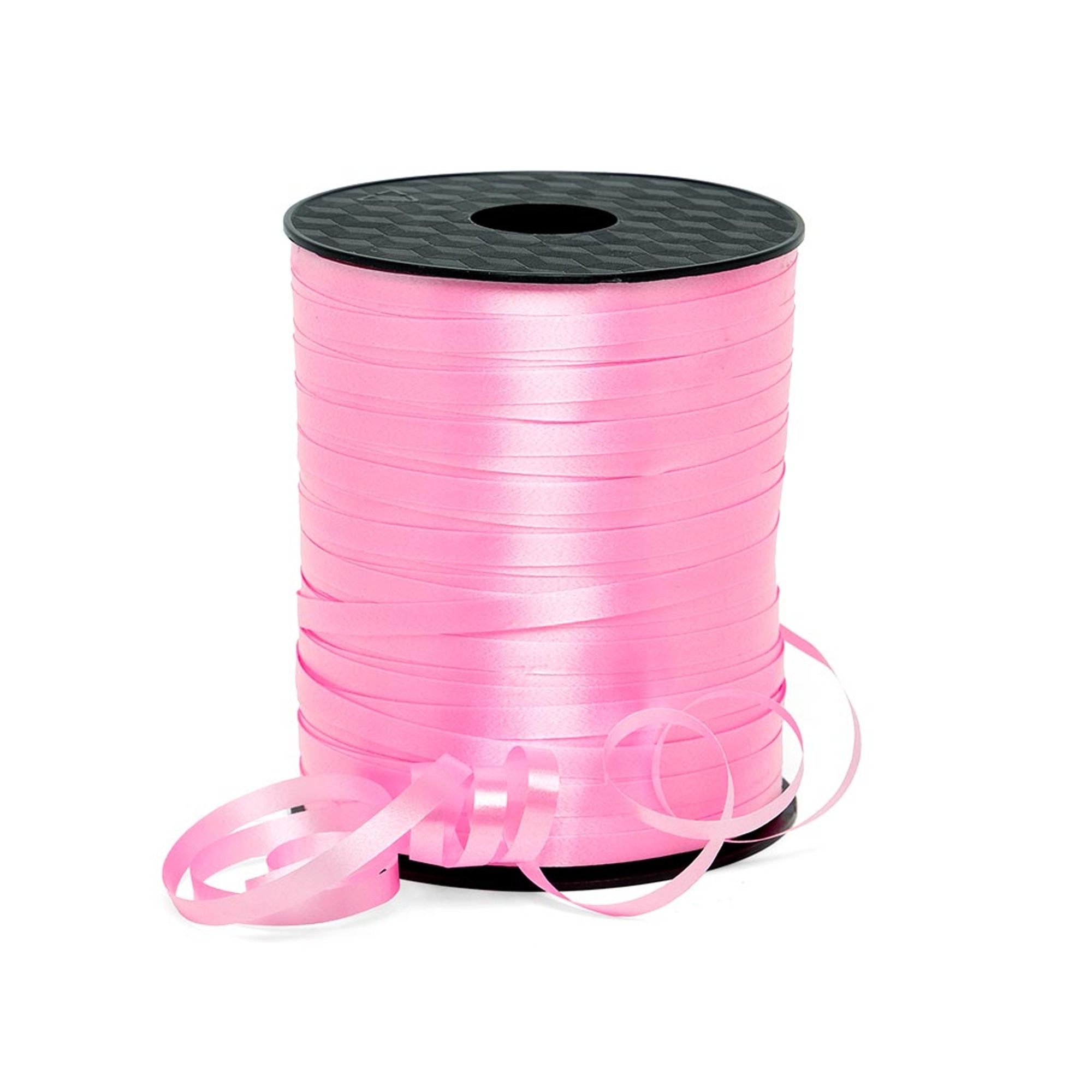 Bubblegum Pink Ribbon Pink Curly Bows Light Pink Smooth Finish Curling  Ribbon 3/16in. X 500 Yds pm44300239 