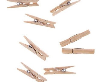Small Clothespins - Spring - 1 7/8in., 24/pcs (dar915105)