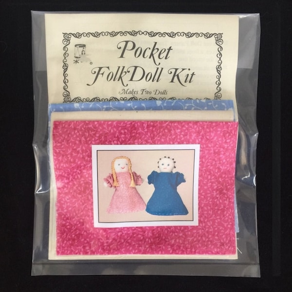 Pocket Doll Kit | Make A Doll Kit | Pocket Folk Doll Craft Kit (hft4704)