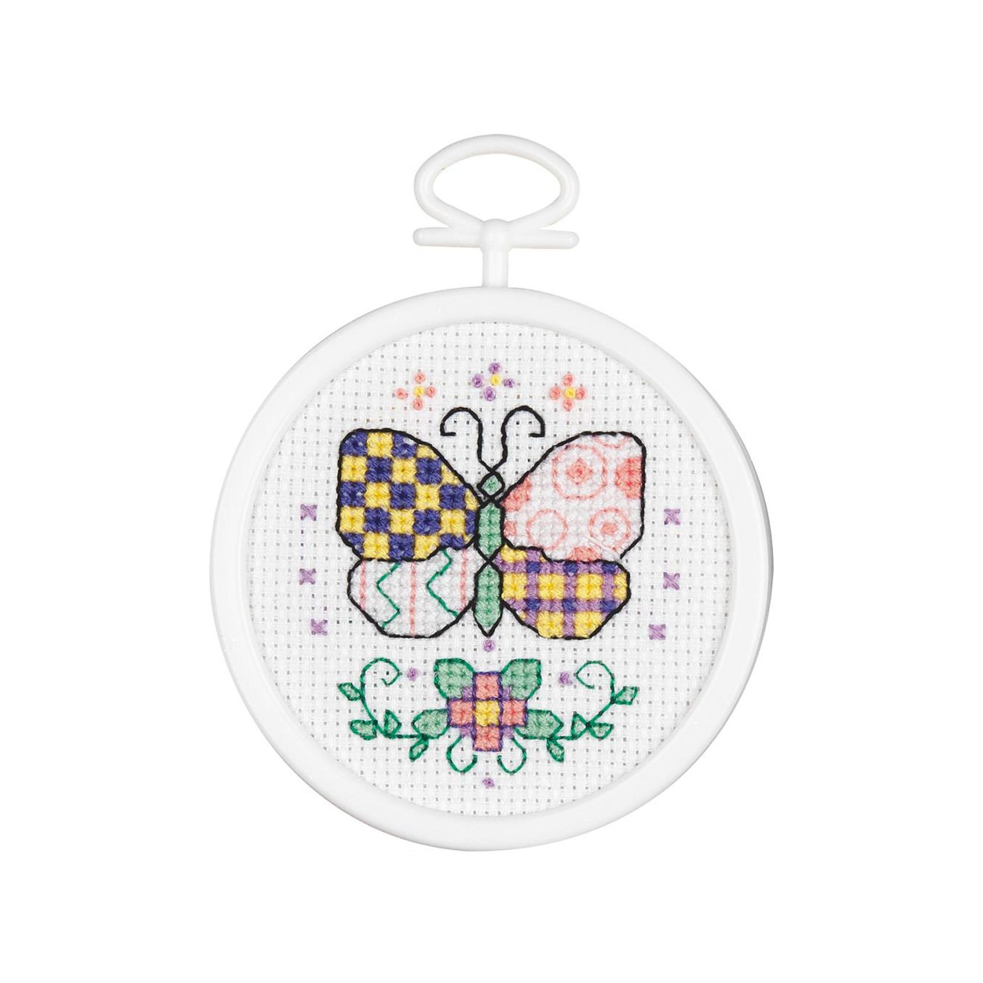 Kikkerland Designs - Mini Cross Stitch Butterfly