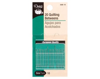 Quilting Betweens Hand Needles - Size 3/9 - 20 Pieces/Pkg. (nm56b39)