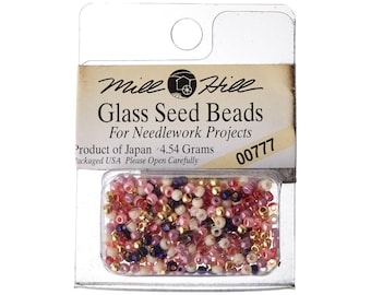 Rainbow Seed Beads | Tiny Potpourri Beads | Glass Seed Beads - Potpourri - 4.54g (nmgsb00777)