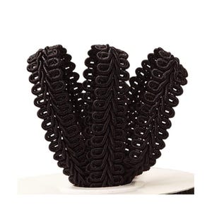 Black Costume Trim | Black Gimp | Gimp Braid Trim - Black - 5/8in. x 10 Yds (pm5828720)