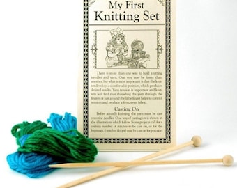 Knitting Craft Kit | Learn Knitting | My First Knitting Set (hft4401w)