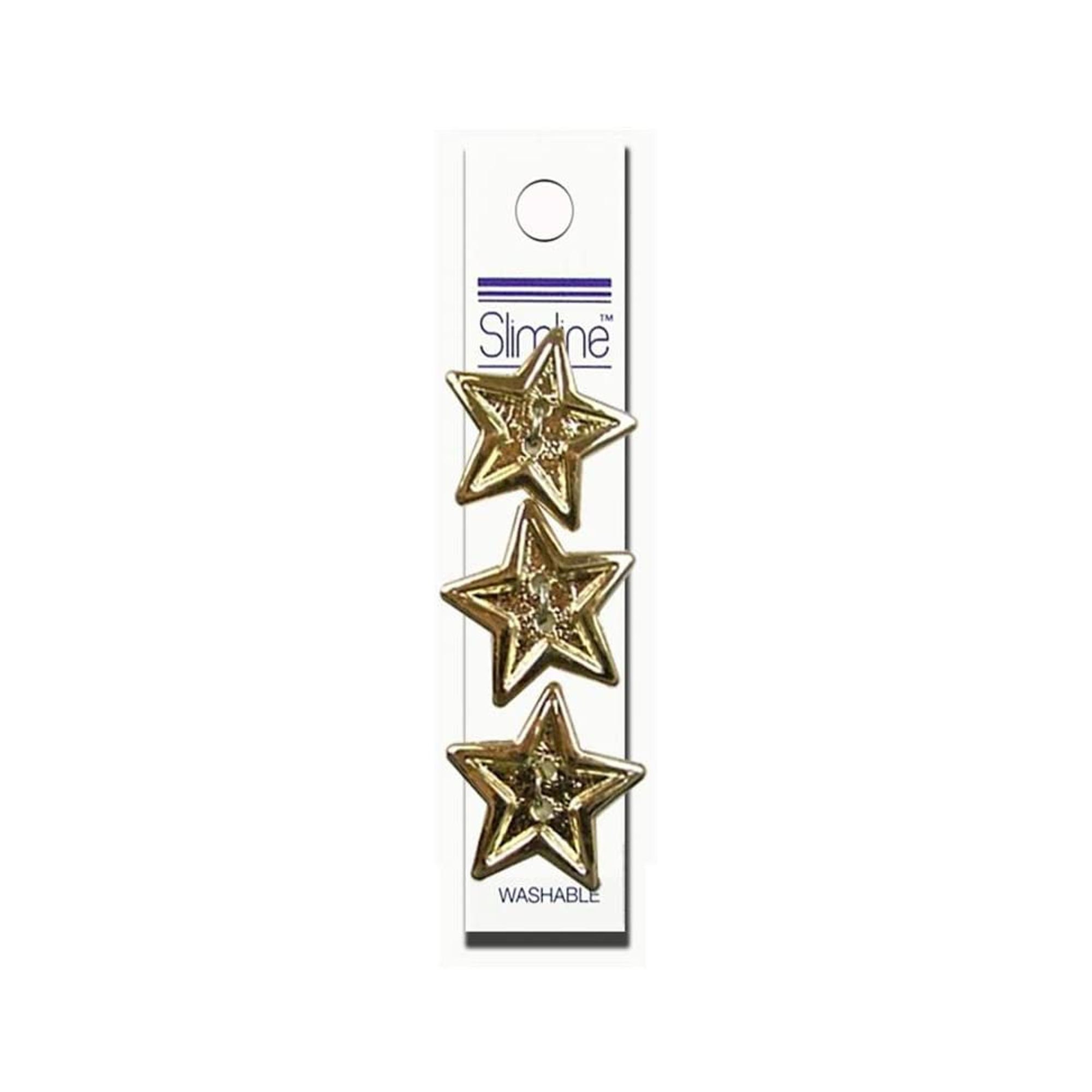 Gold Twinkler Star Buttons – 144 pieces – Shelly's Buttons And More Online  Store