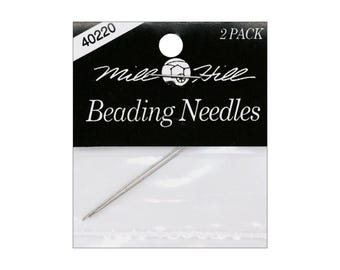 Size 10 Beading Needle | Beading Needles - Size 10 - 2 Pieces/Pkg. (nm40220)